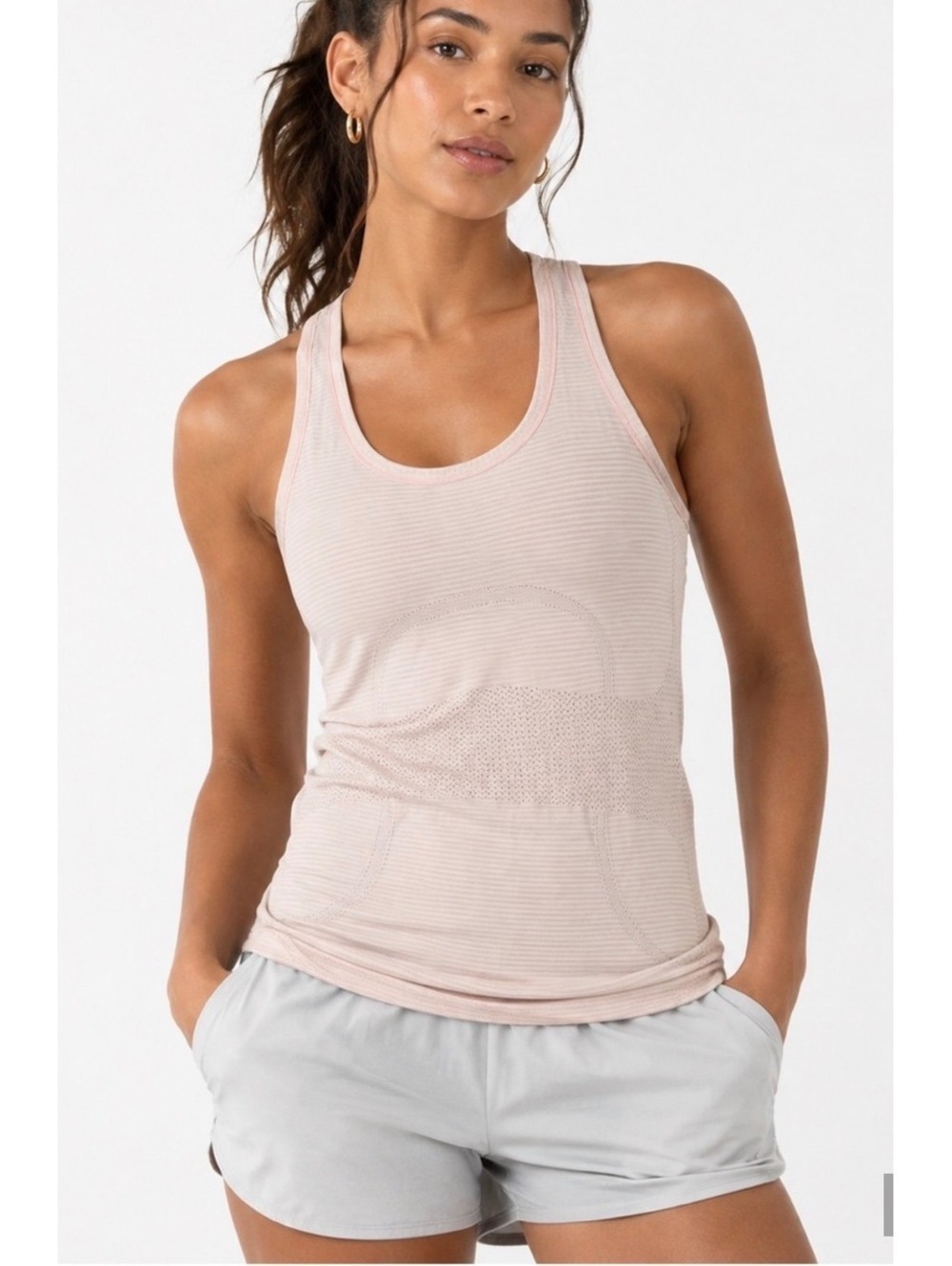 Lululemon Swiftly Tech 2.0 Sleeveless Pink Size 8 Racerback Tank Top Athleisure